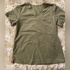 MEDICLO Olive Green Scrub Set